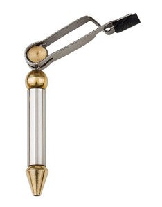 Dr. Slick Rotary Hackle Pliers in Brass and Steel